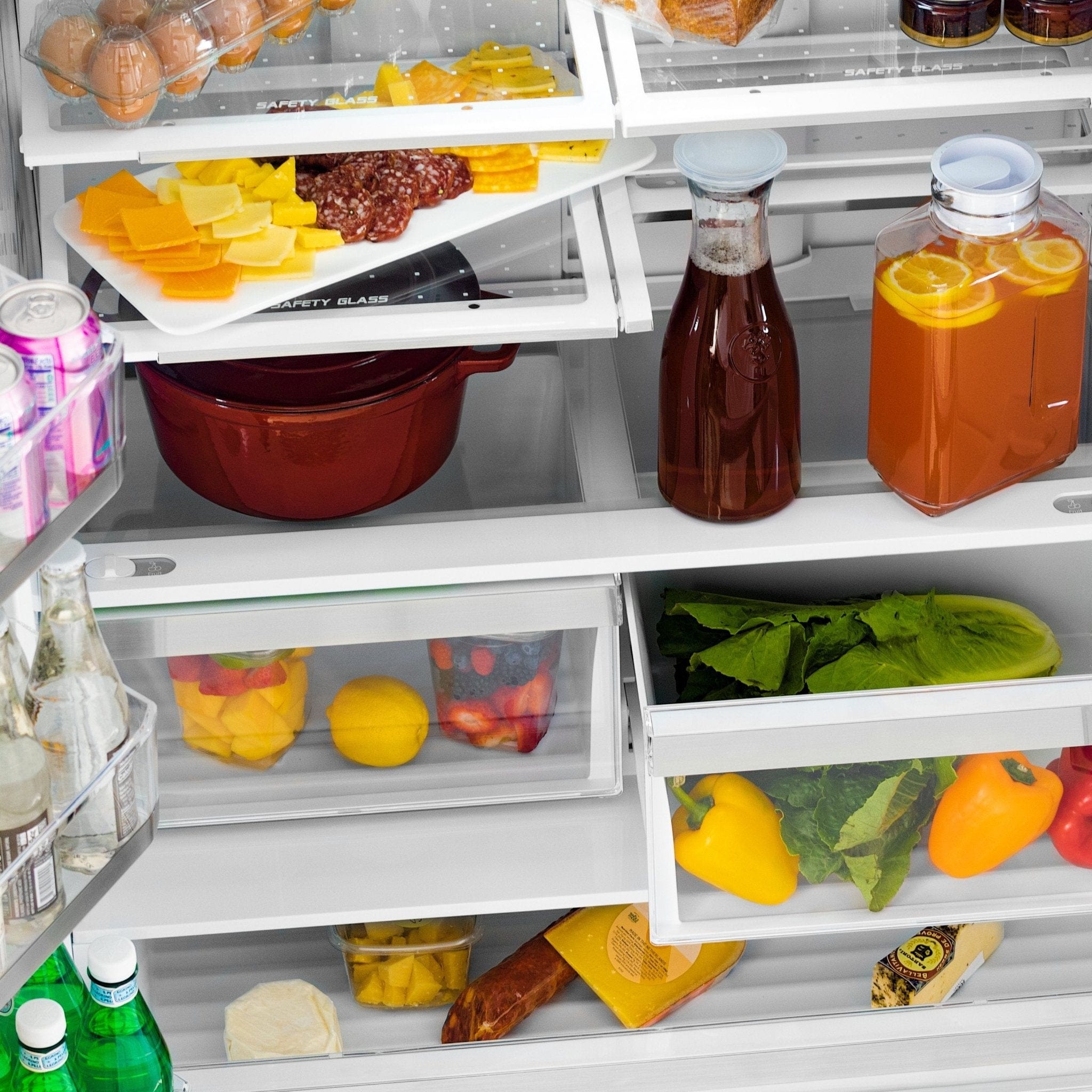 ZLINE 36" French Door Refrigerator,Ice Maker,Black Stainless,RFM-36-BS