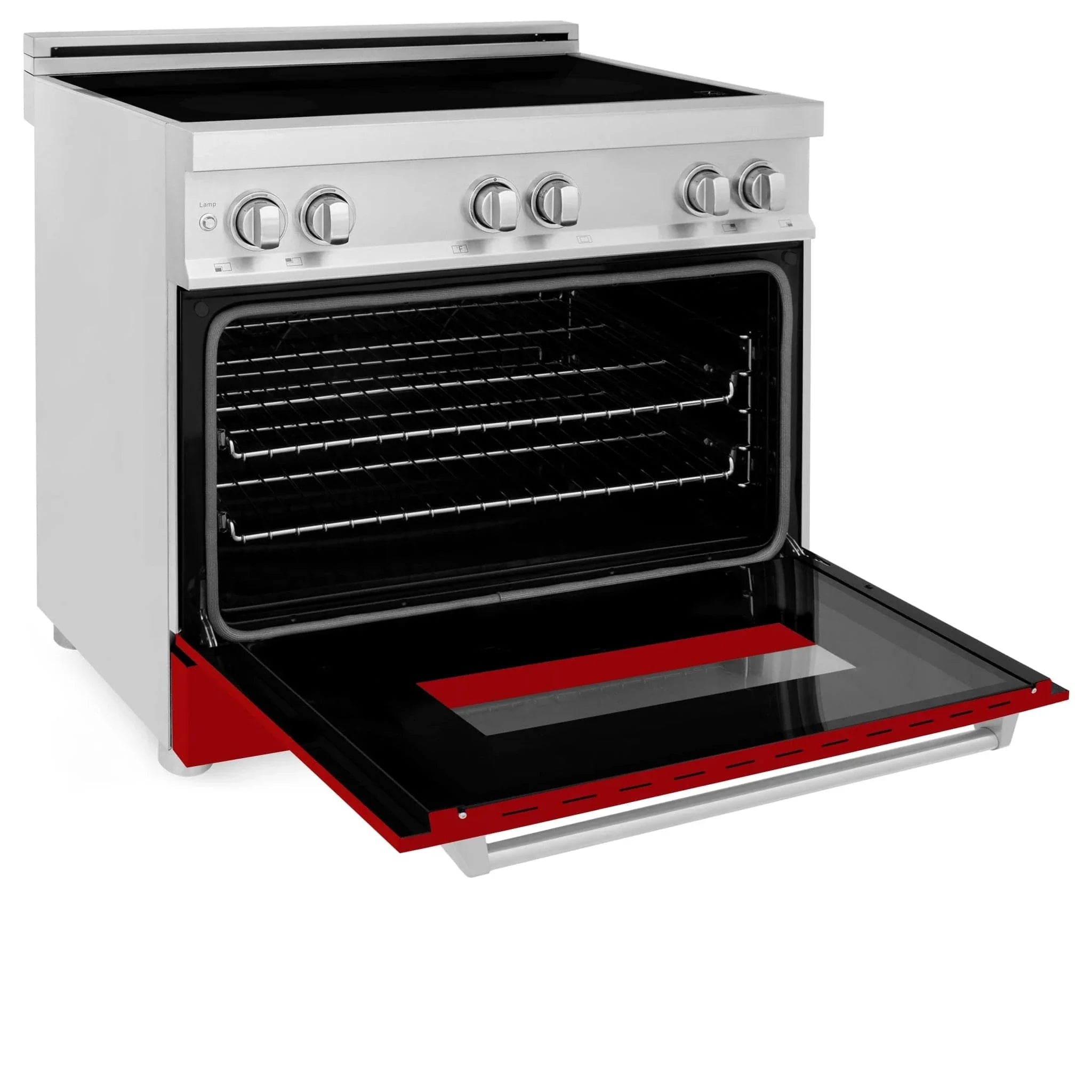 ZLINE 36" Induction Range in DuraSnow Stainless Steel RAIND-RG-36