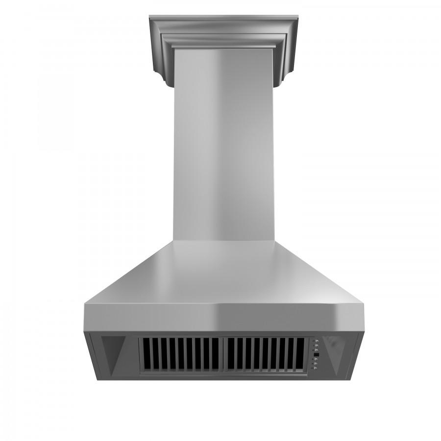 ZLINE 36" Professional Wall Range Hood, Stainless Steel, 597CRN-36