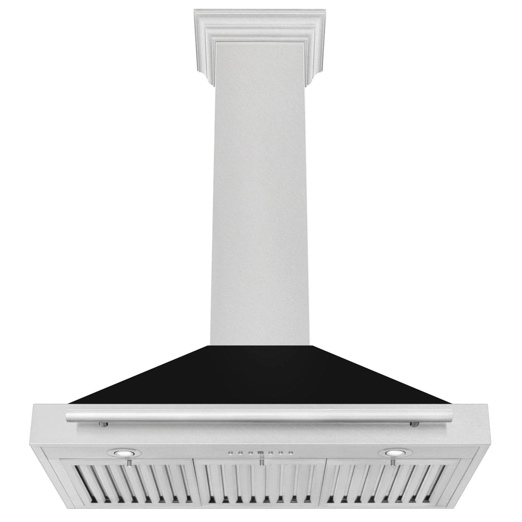 ZLINE 36" Stainless Range Hood Shell, Stainless Handle KB4SNX-BLM-36