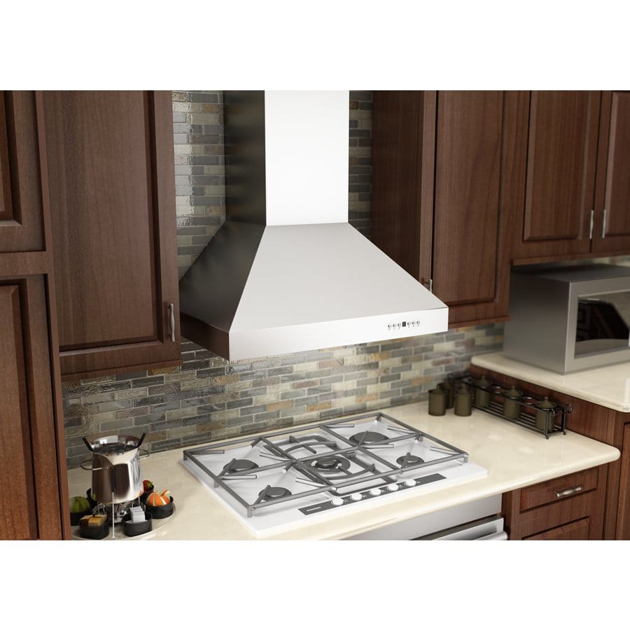 ZLINE 36" Stainless Steel Wall Range Hood, 697-36