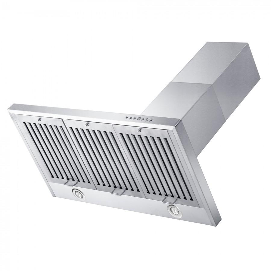 ZLINE 36" Stainless Steel Wall Range Hood, Crown Molding, KBCRN-36