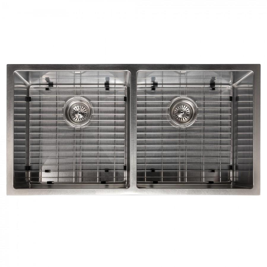 ZLINE 36" Undermount Double Bowl Sink Stainless Steel, SR50D-36S
