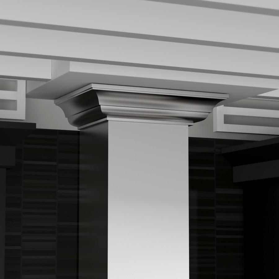 ZLINE 42" Stainless Steel Wall Range Hood, Crown Molding, KBCRN-42
