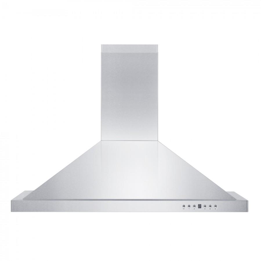 ZLINE 42" Stainless Steel Wall Range Hood, Crown Molding, KBCRN-42