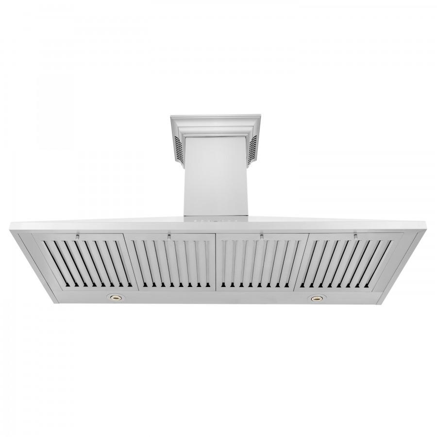 ZLINE 42" Wall Range Hood, Built-in CrownSound® Bluetooth Speakers, KL2CRN-BT-42