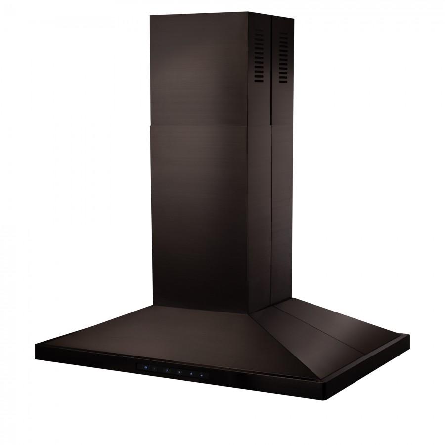 ZLINE 48" Island Range Hood in Black Stainless Steel, BSGL2iN-48