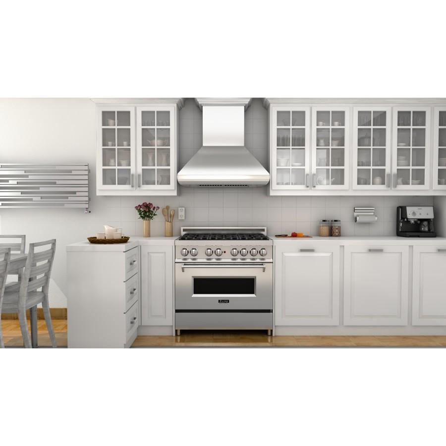 ZLINE 48" Professional Wall Range Hood, Stainless Steel, 587CRN-48