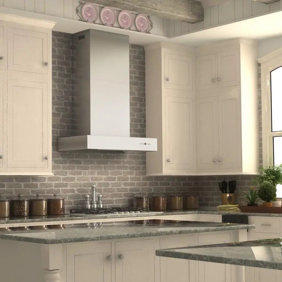 ZLINE 48" Stainless Steel Wall Range Hood, KECOM-48