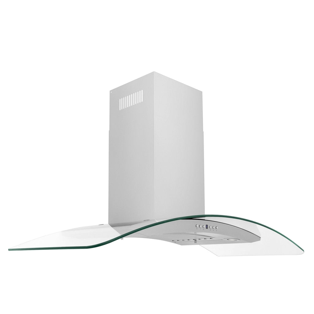 ZLINE 48" Wall Range Hood, Stainless Steel, Glass, KN4-48