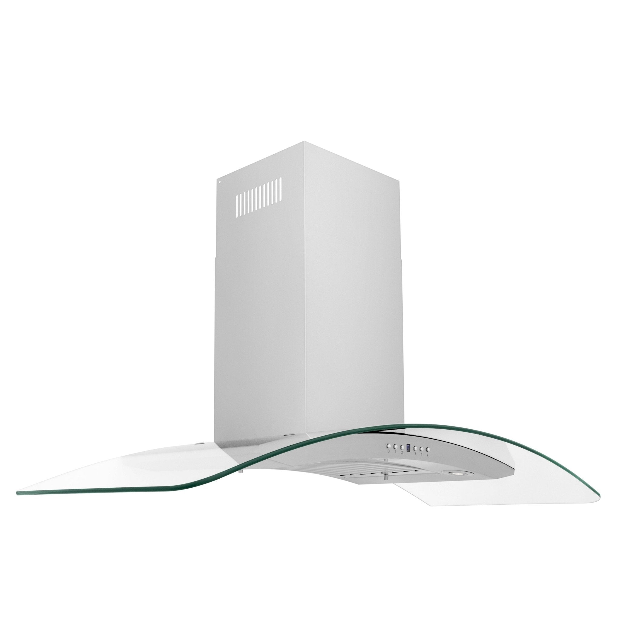 ZLINE 48" Wall Range Hood, Stainless Steel, Glass, KN4-48