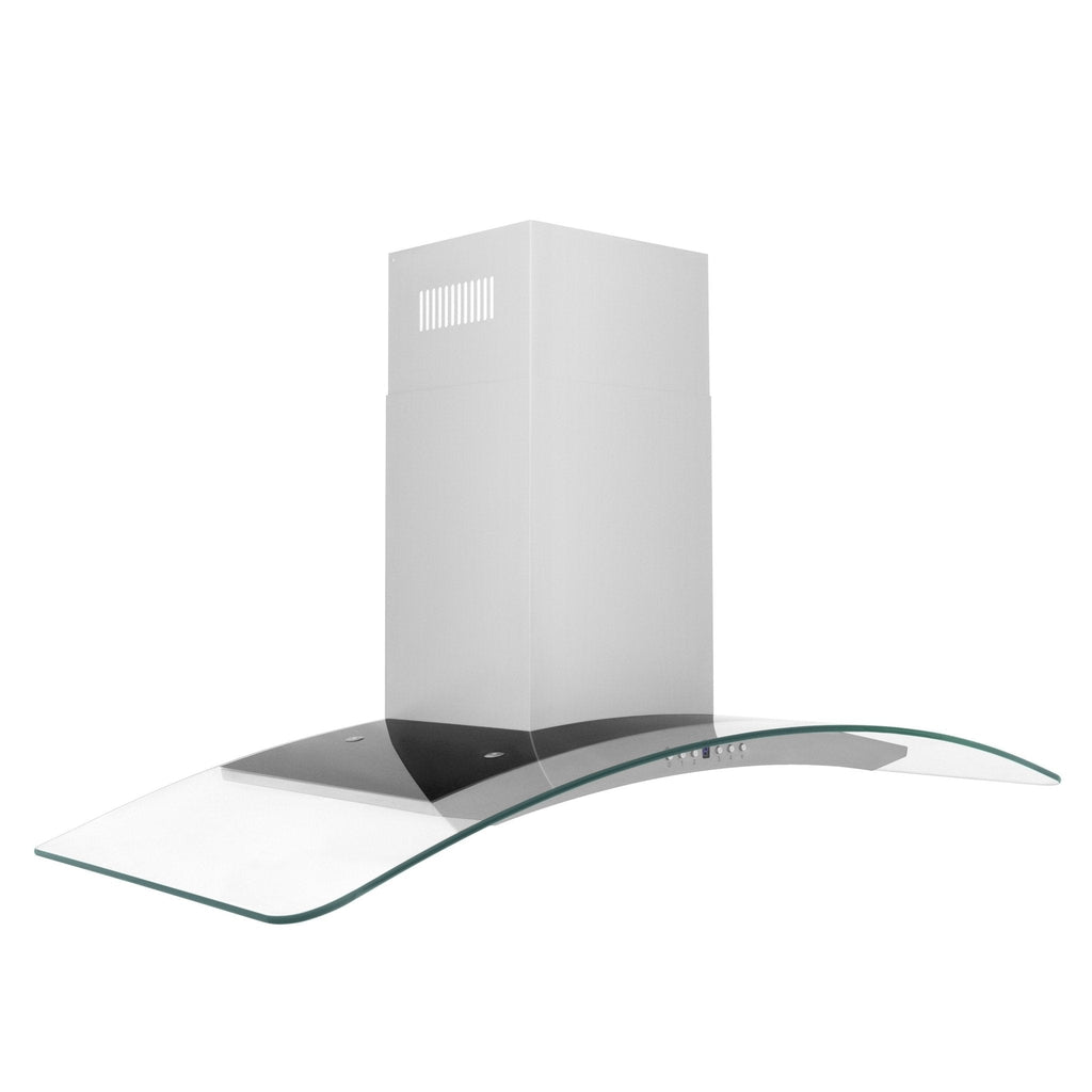 ZLINE 48" Wall Range Hood, Stainless Steel, Glass, KN4-48