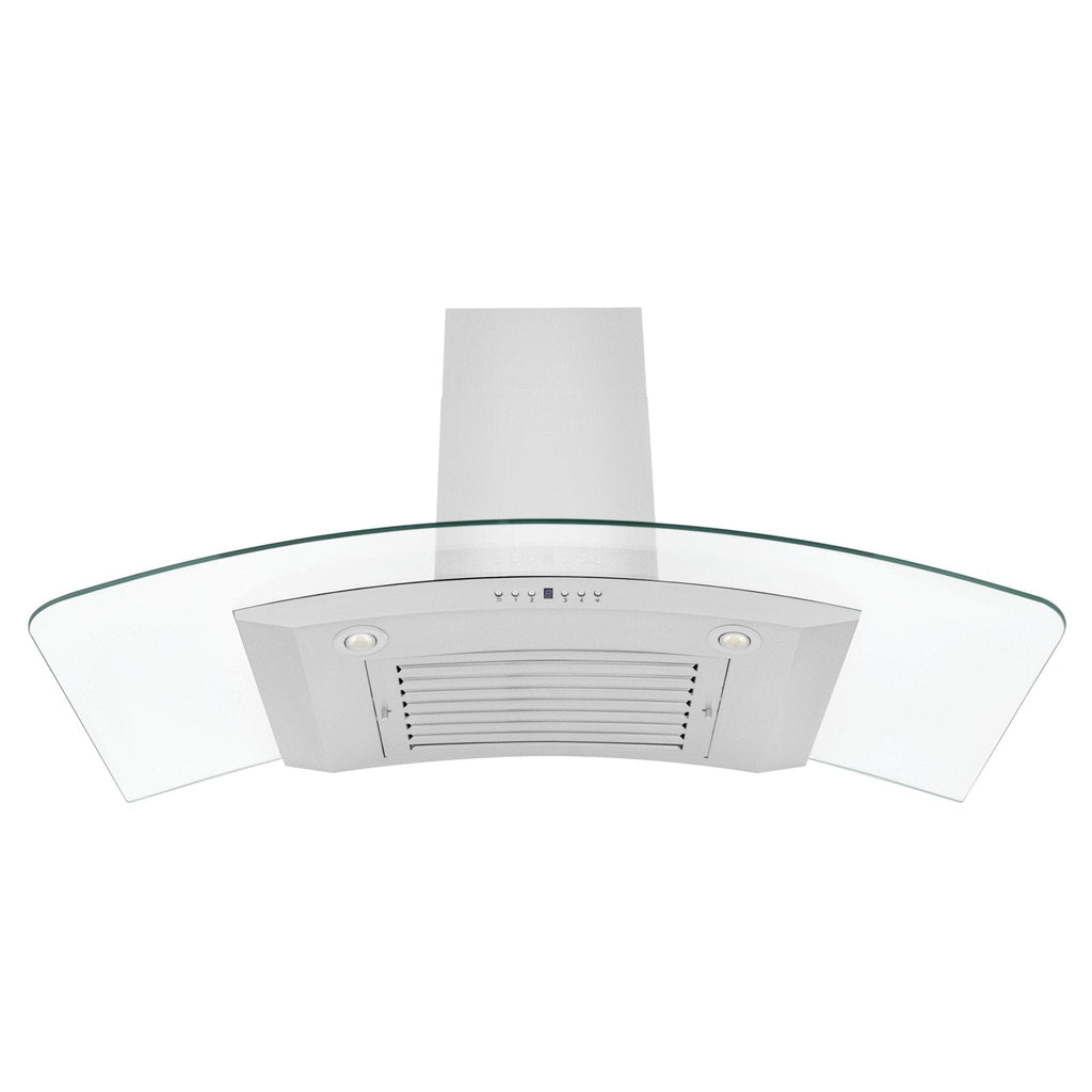 ZLINE 48" Wall Range Hood, Stainless Steel, Glass, KN4-48