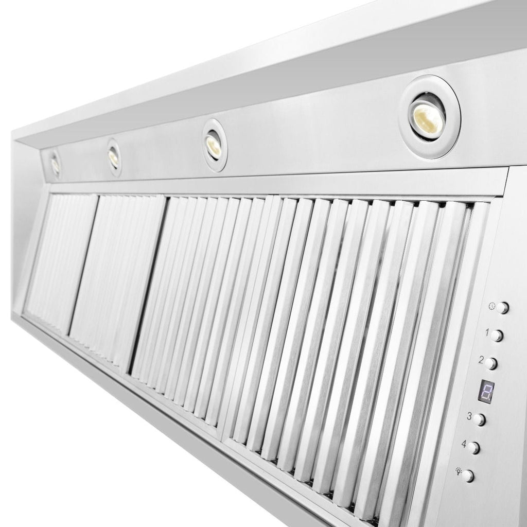 ZLINE 52" Range Hood Insert In Stainless Steel, 698-52