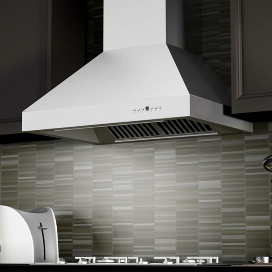 ZLINE 54" Stainless Steel Wall Range Hood, 697-54