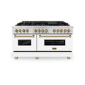ZLINE 60" Autograph Edition, 7.4 cu. ft. Dual Fuel Range, RAZ-WM-60-CB