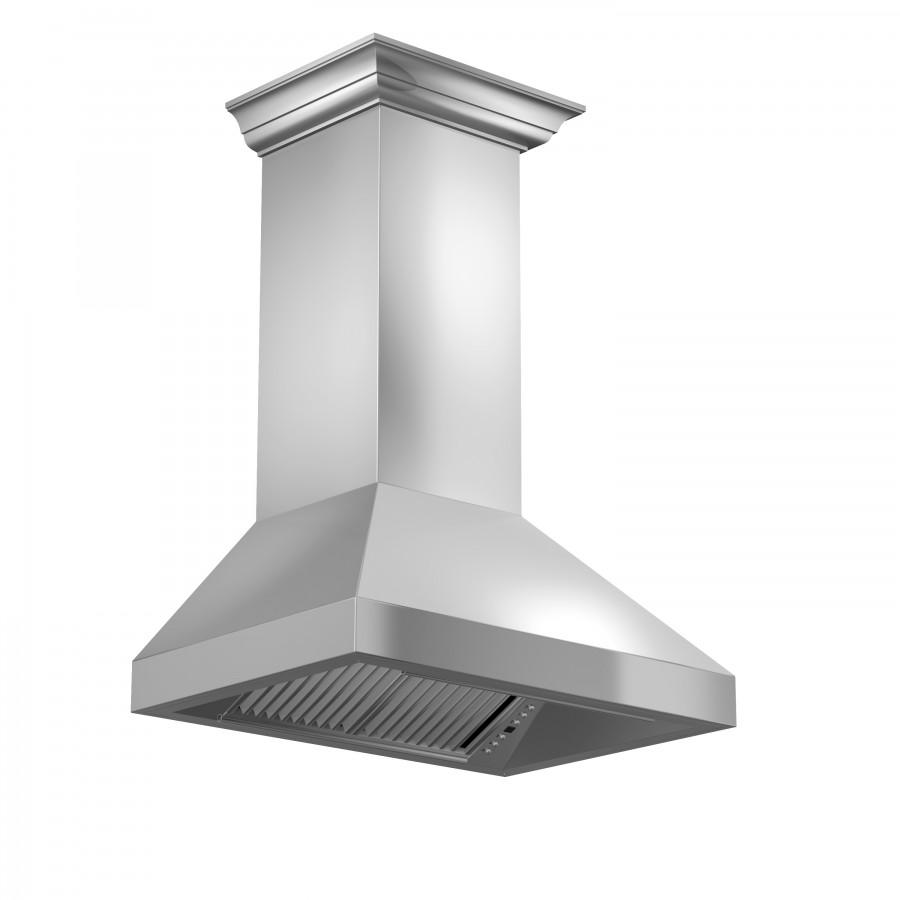 ZLINE 60" Professional Wall Range Hood, Stainless Steel, 597CRN-60