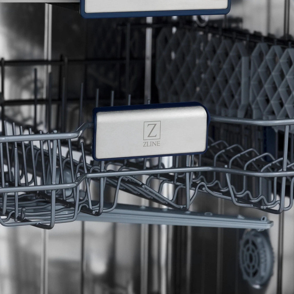 ZLINE Autograph 18" Dishwasher Black Stainless, Bronze, DWVZ-BS-18-CB