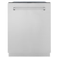 ZLINE Autograph 24" Stainless, Door & Handle Dishwasher, DWMT-304-24