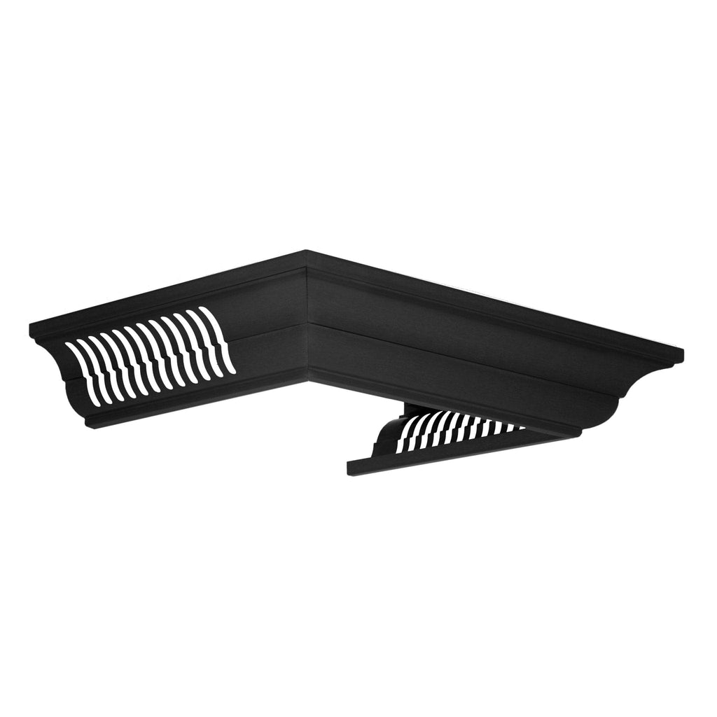 ZLINE Crown Molding Black Stainless Steel BT Speakers CM6-BT-BSKBN