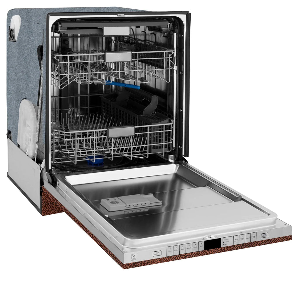 ZLINE Monument 24" Hand Hammered Dishwasher DWMT-HH-24